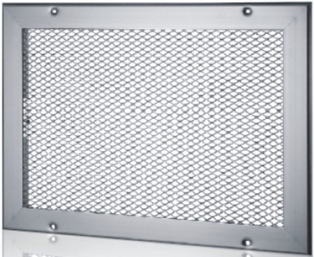 stěnová mřížka AL-ST hliník tahokov - RAL možný